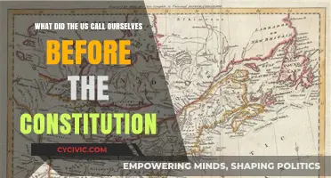 The United States' Pre-Constitution Identity