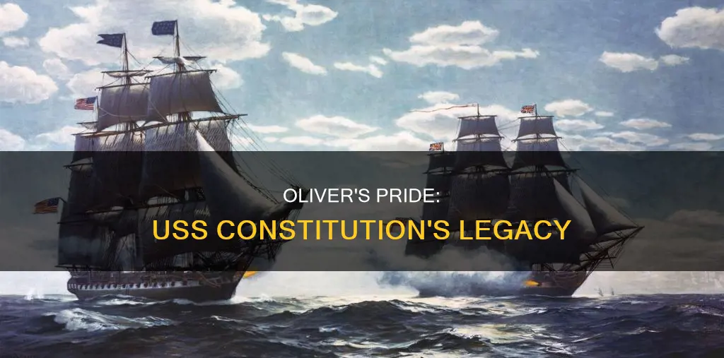 what did the uss constitution represent to oliver