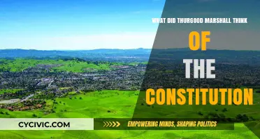 Thurgood Marshall's View on the Constitution