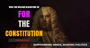 Blackstone's Influence on the US Constitution