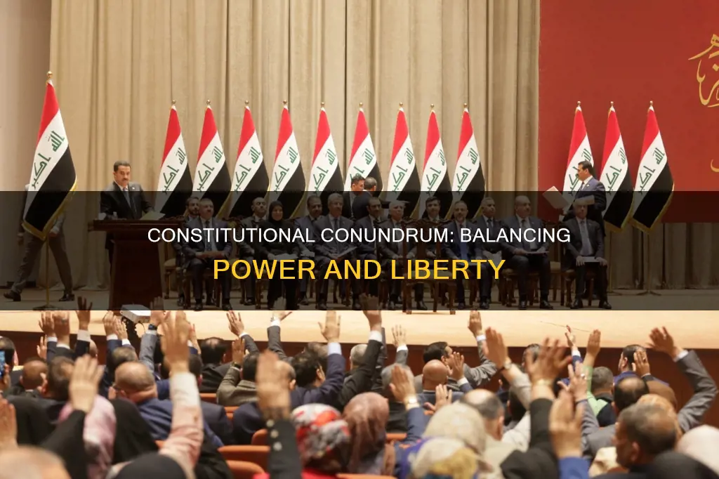 what dilemma is inherent in any viable constitutional system