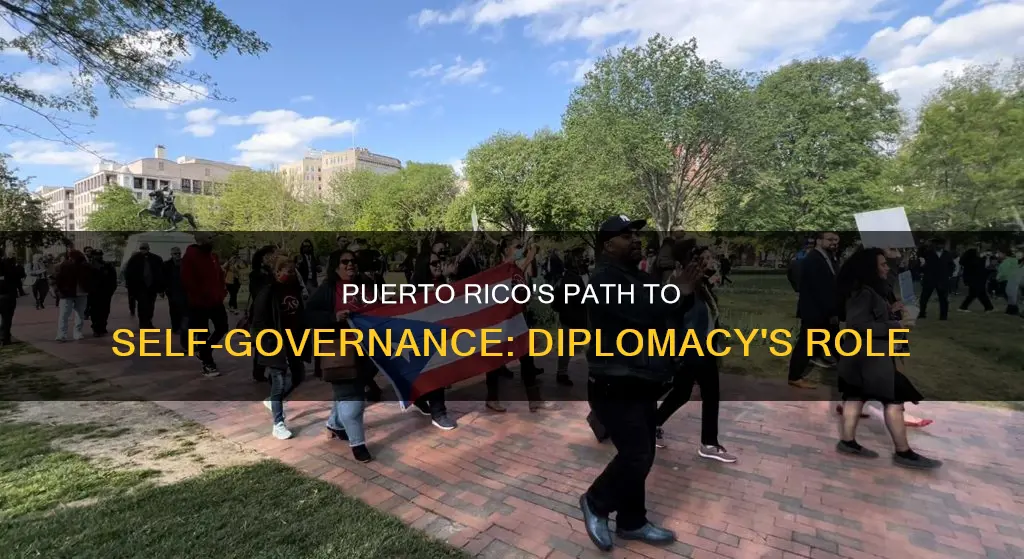what diplomacy resulted in self government in puerto rico
