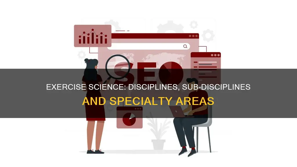 what disciplines sub disciplines and specialty areas constitute exercise science