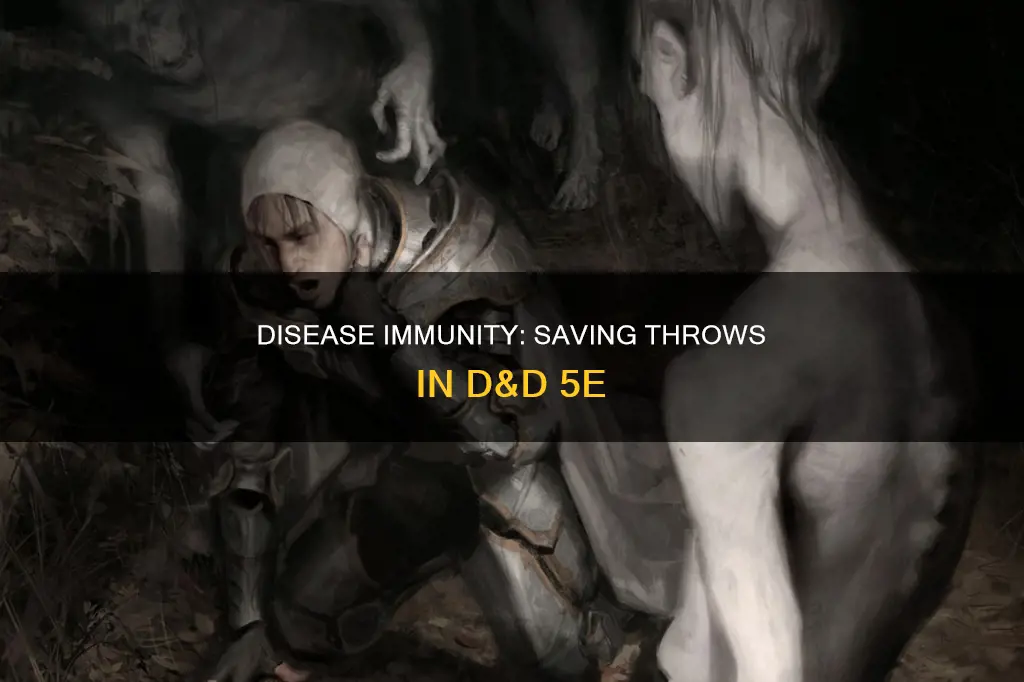 what disease needs constitution saves in d&d 5e