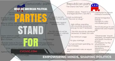 Understanding American Political Parties: Core Values, Beliefs, and Priorities