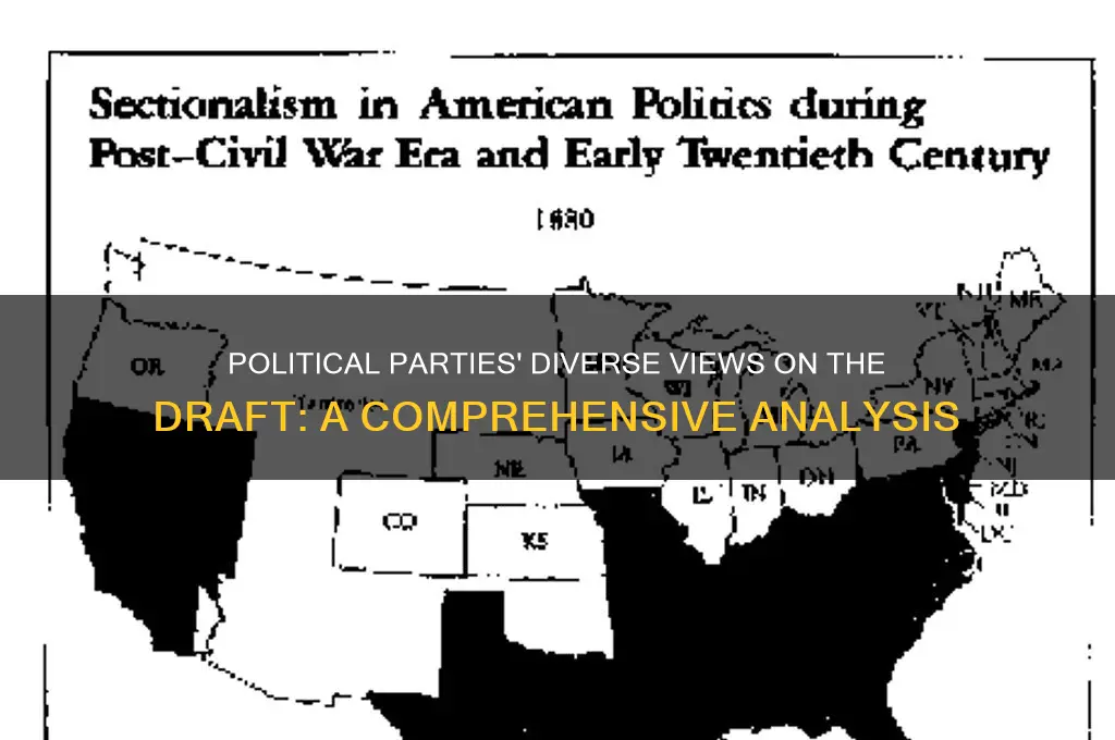 what do different political parties think about the draft