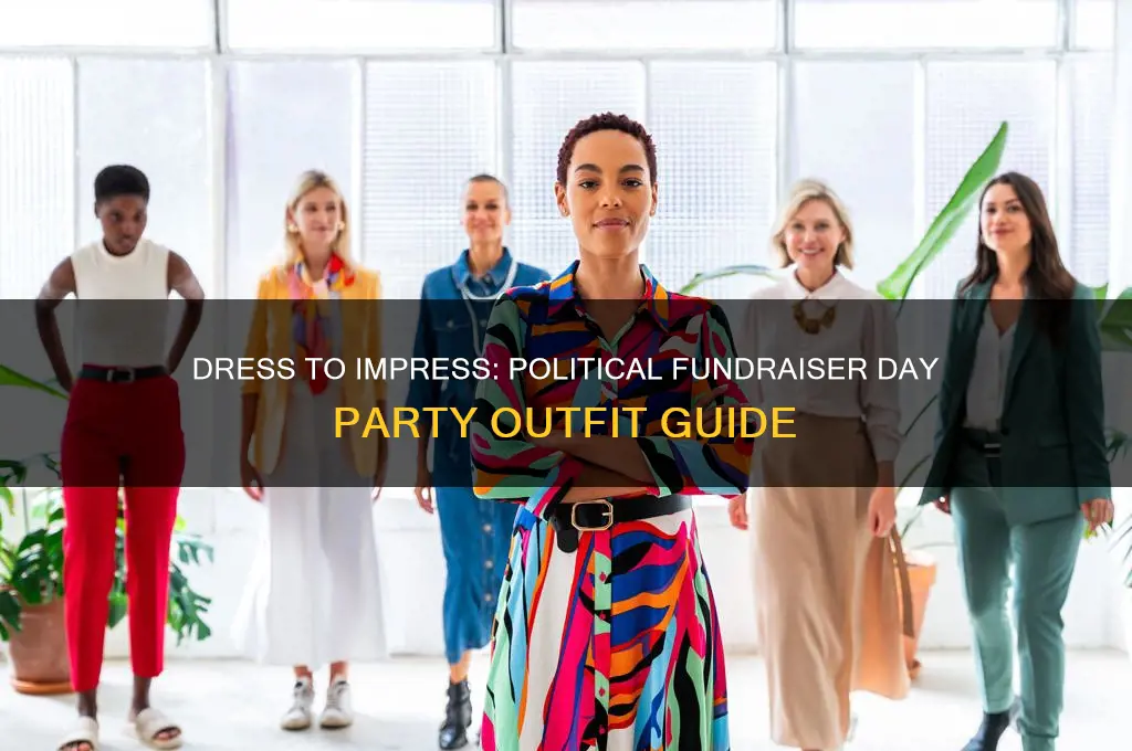 what do i wear to a political fundraiser day party