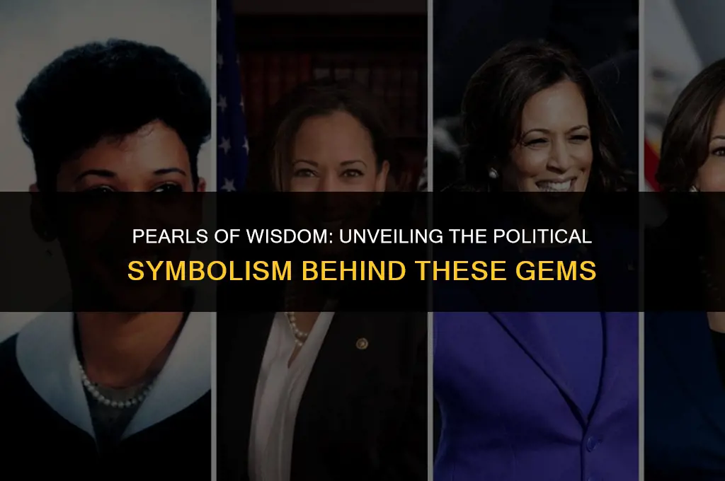 what do pearls symbolize politics