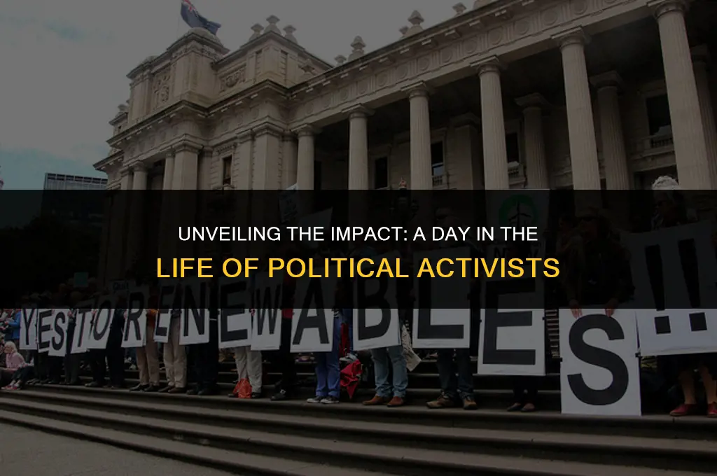 what do political activists do