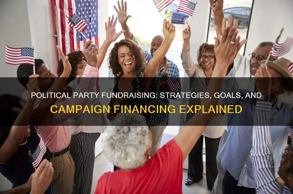 what do political parties fundraise for
