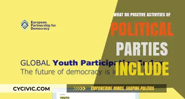 Positive Political Party Activities: Engagement, Policy Development, and Community Building