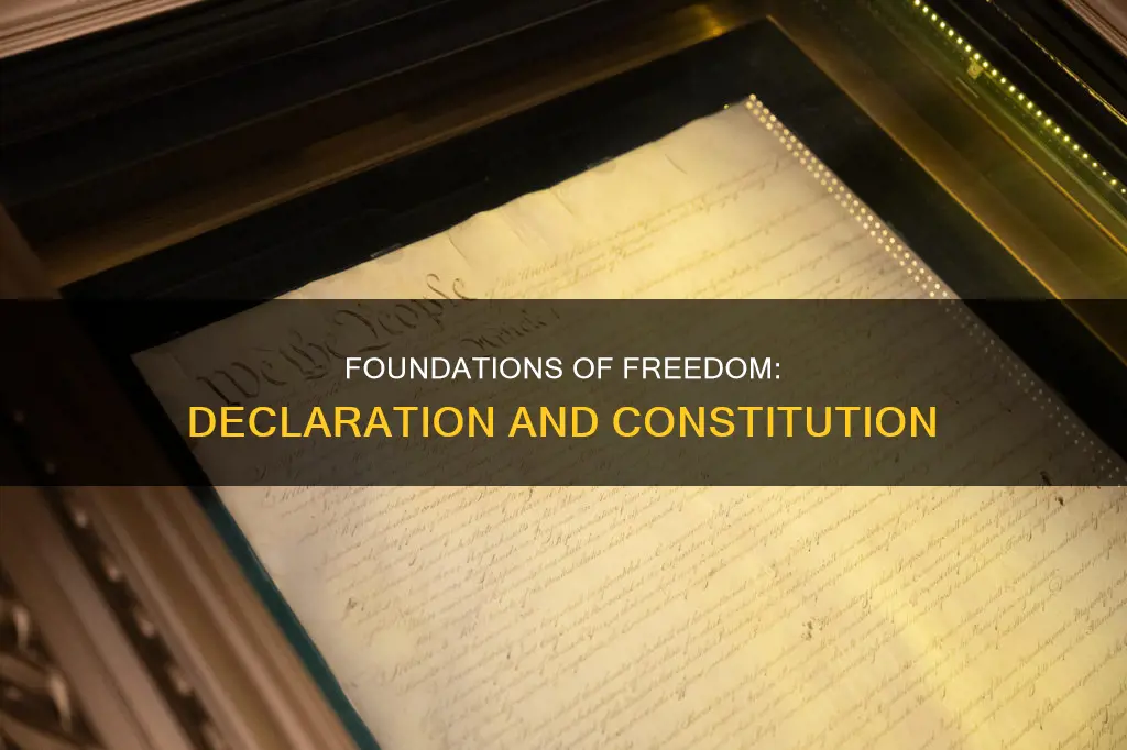 what do the declaration and constitution have in common