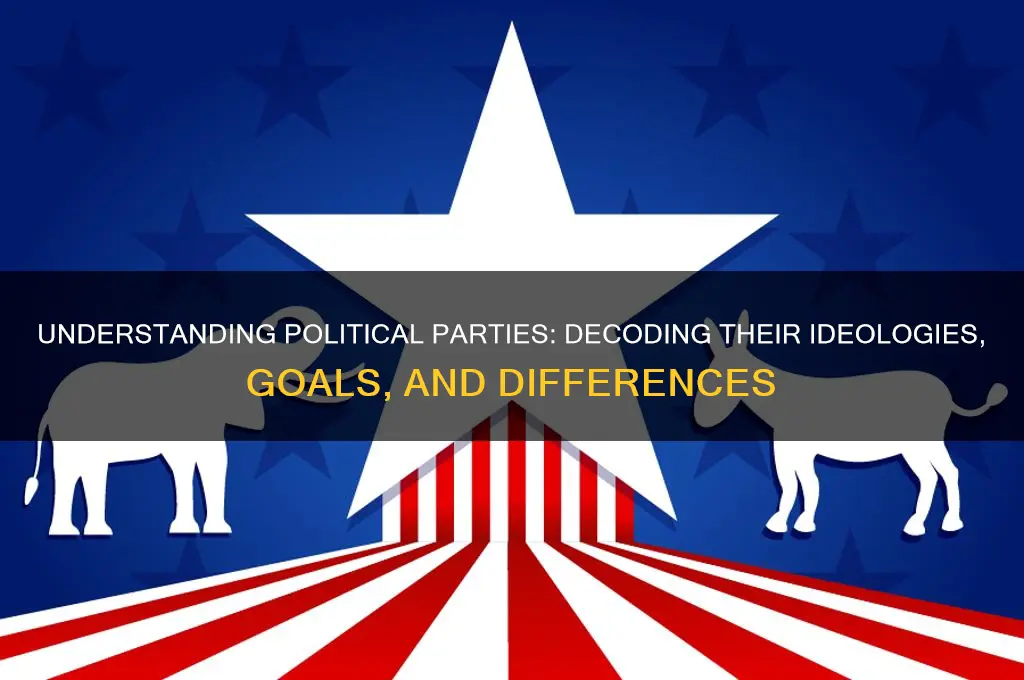 what do the different political parties mean