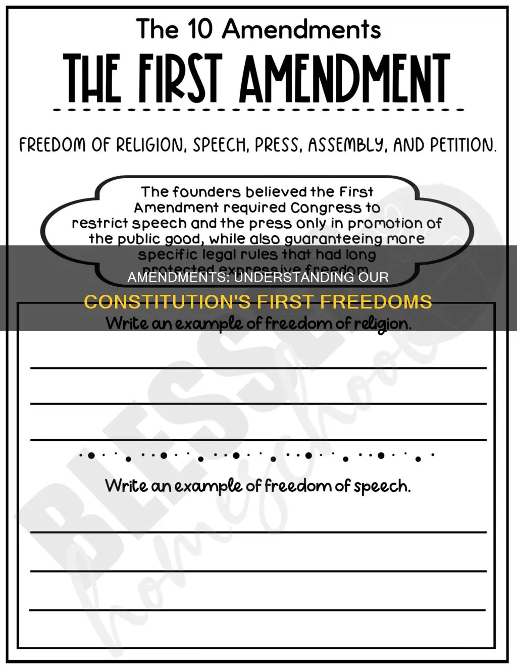 what do the first 10 amendments to the constitution mean