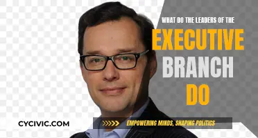 Executive Branch Leaders: Their Roles and Responsibilities