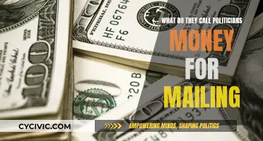 Politicians' Mailing Money: What's in a Name?