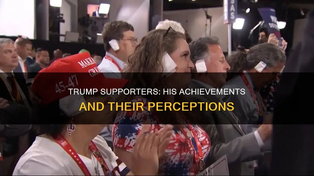 what do trump constitutes think he has accomplished