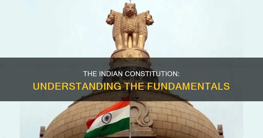 what do u know about the constitution of india