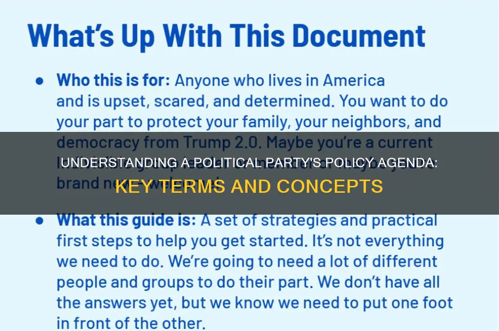 what do we call a political party