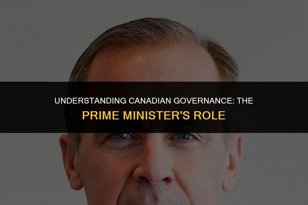 what do we call canadas political leader