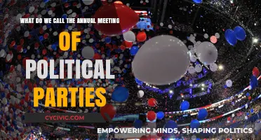 Annual Political Party Gatherings: What Are These Meetings Called?