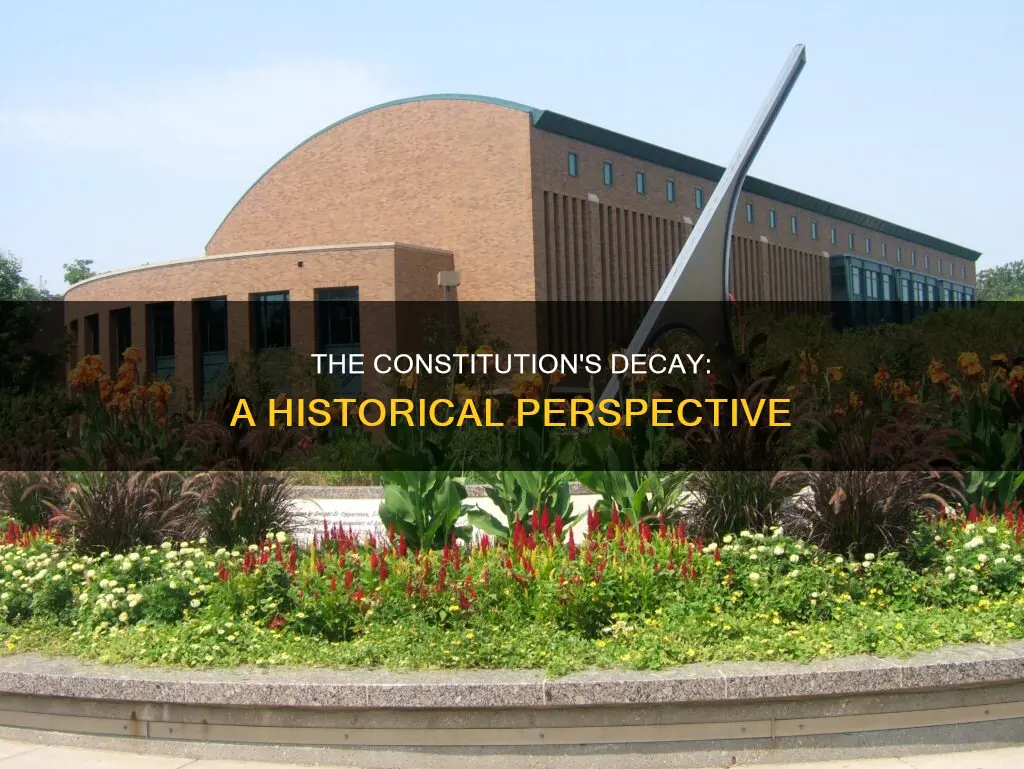 what do we call the decay of the constitution