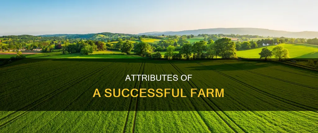 what do you believe constitutes a good farm