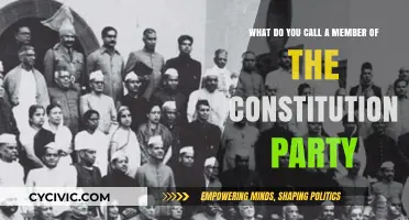 Constitution Party Members: What's in a Name?