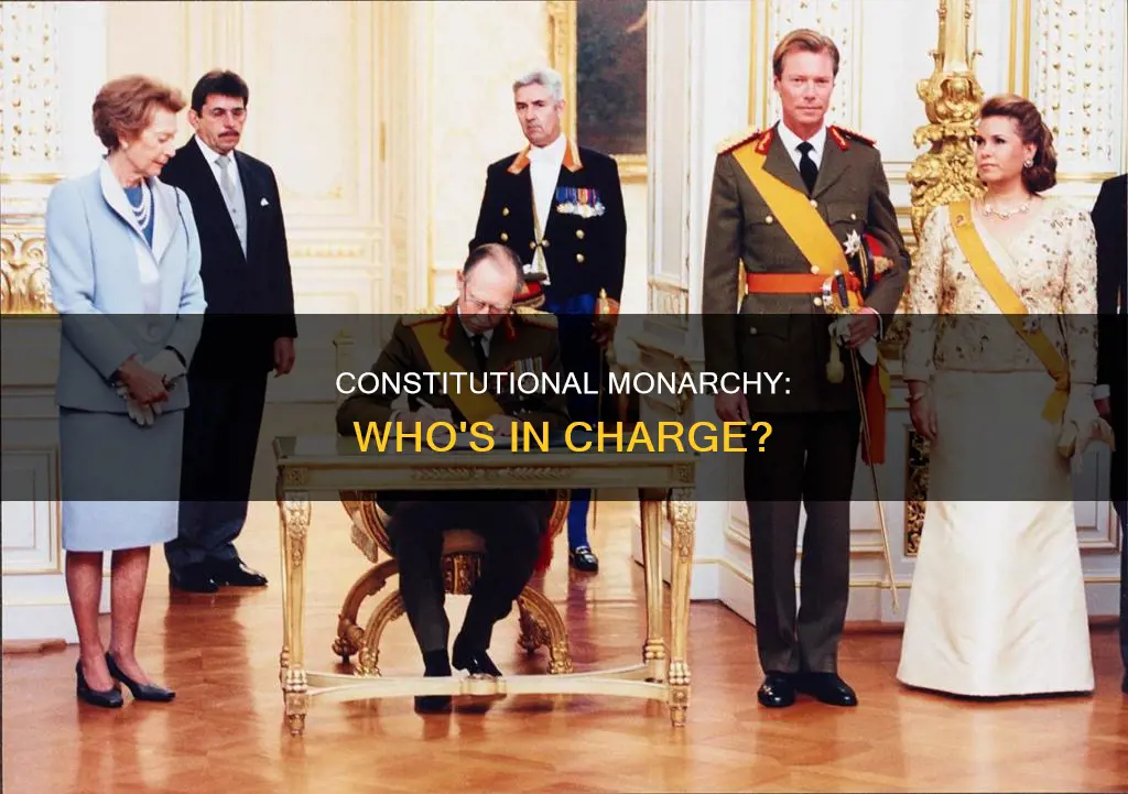 what do you call an constitutional monarchy leader
