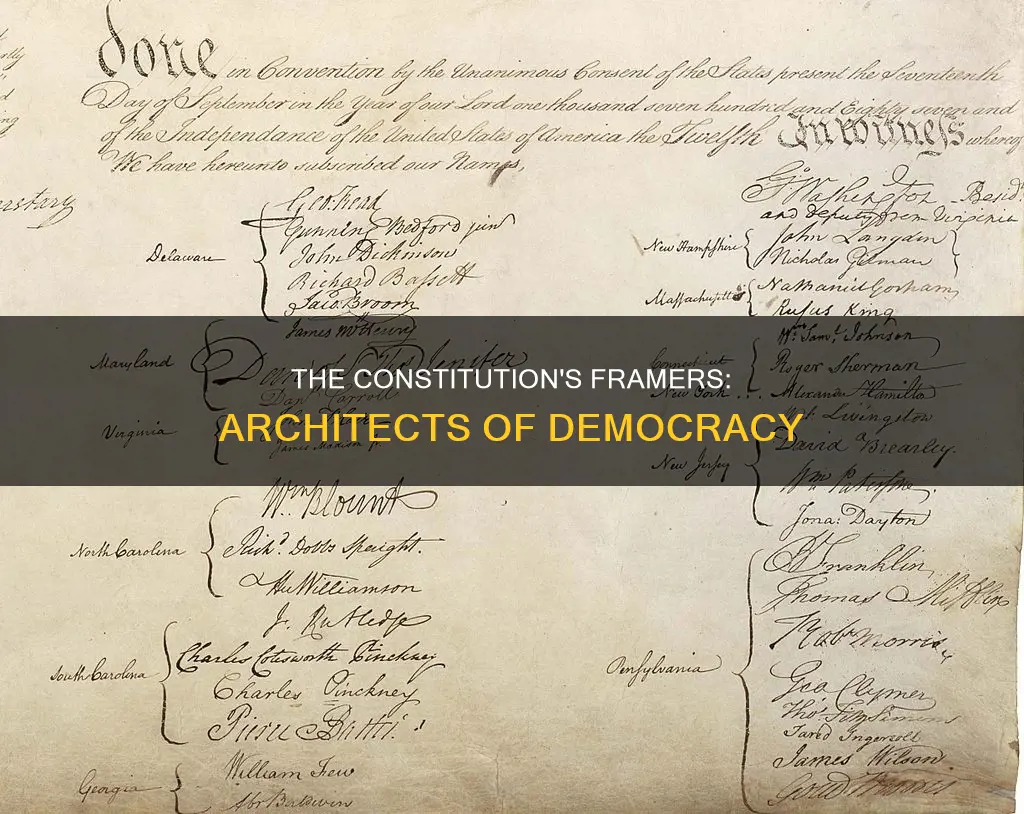 what do you call the framers of the constitution