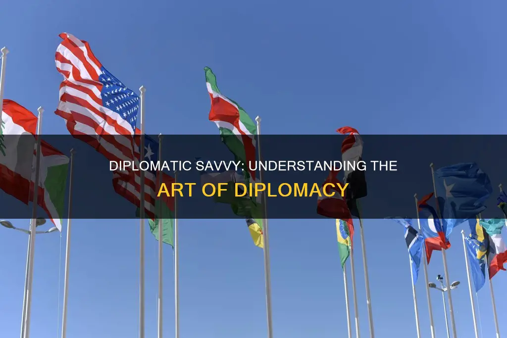 what do you mean by diplomatic
