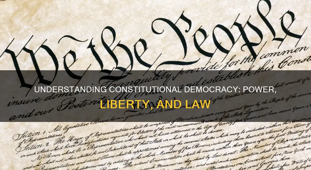 what do you understand by the term constitutional democracy