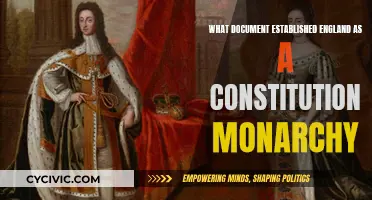 England's Constitutional Monarchy: Document of Transformation