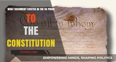 The US Constitution's Predecessor: What Came Before?