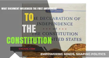 The Constitution's First Amendment: Influencing Documents