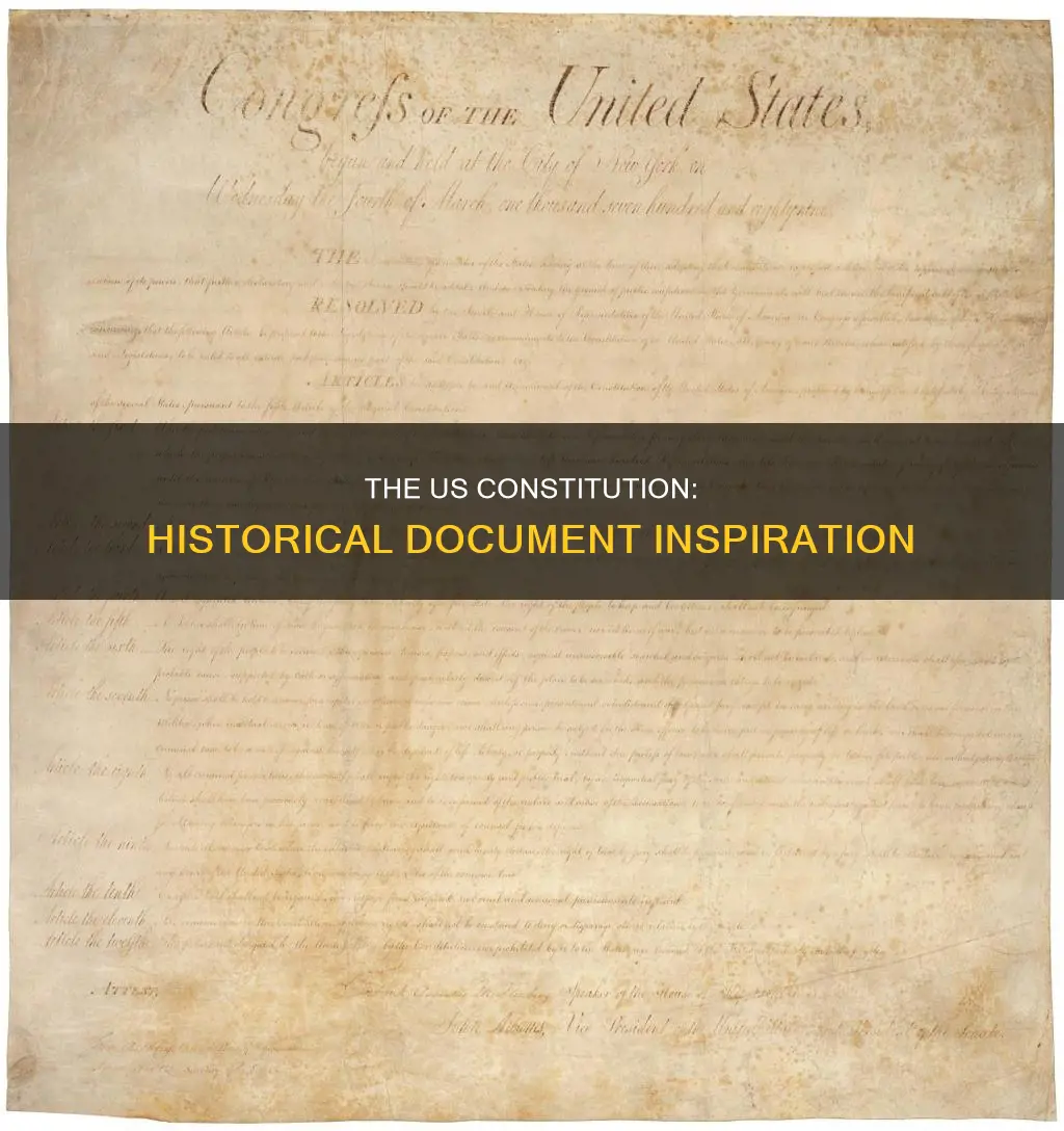 what document is the us constitution based on
