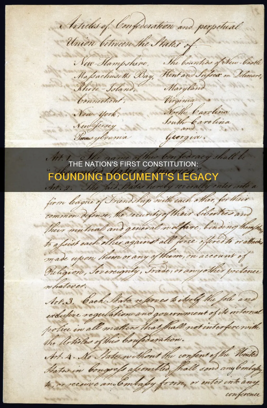 what document was the nation