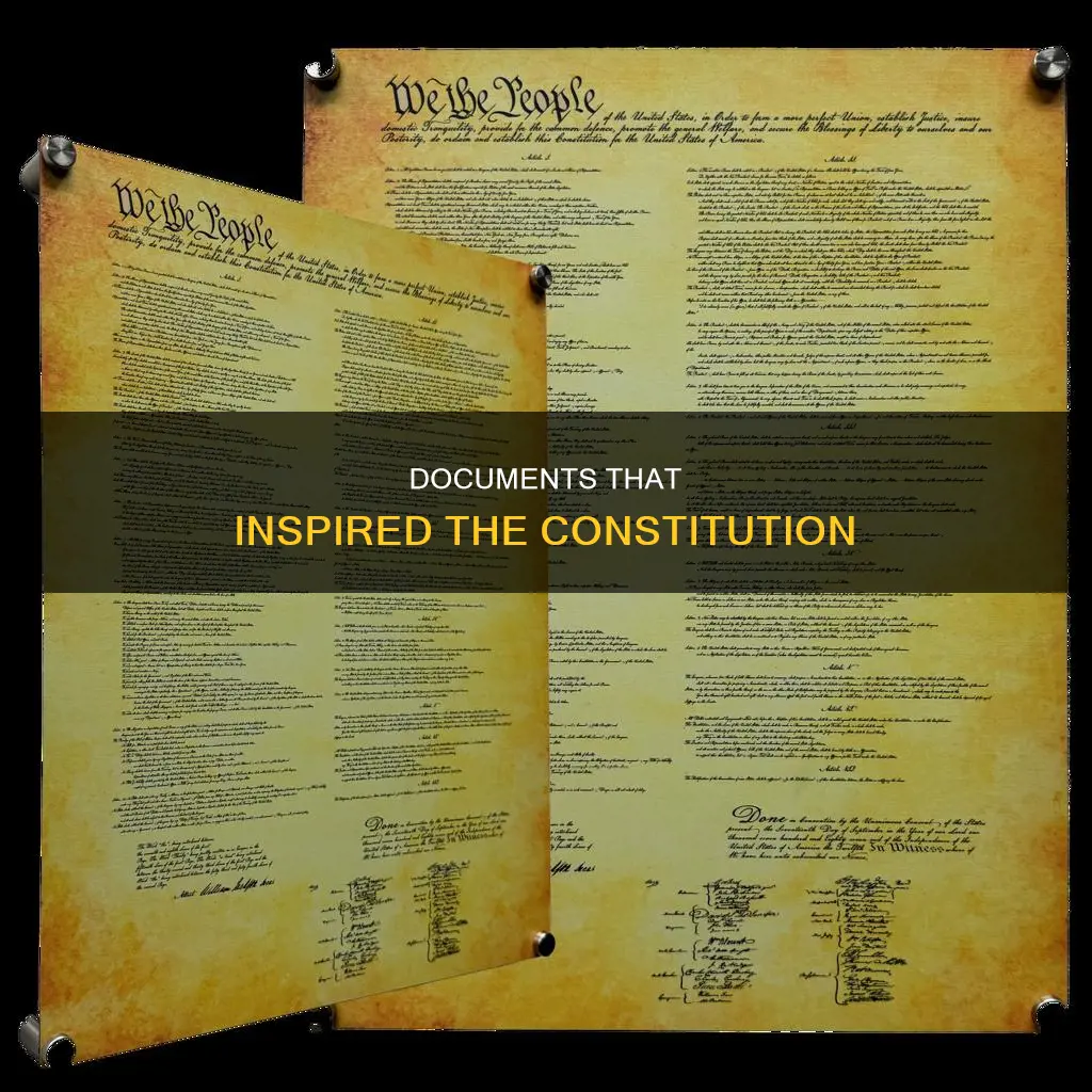 what documents were used to make the constitution