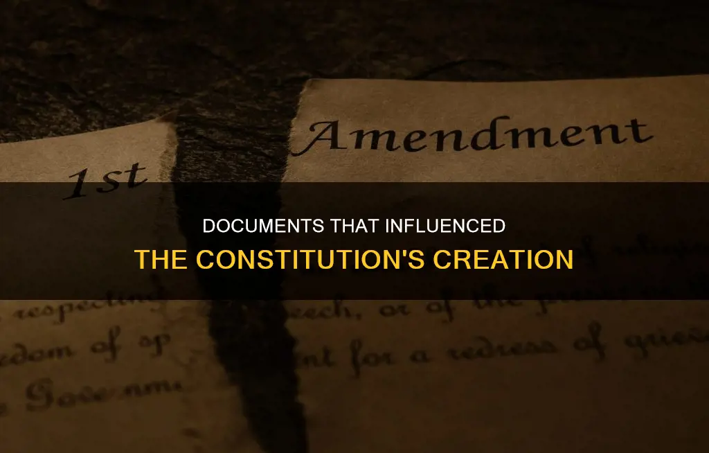 what documents were written prior to the constitution