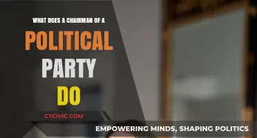 Understanding the Role: Chairman's Responsibilities in Political Party Leadership
