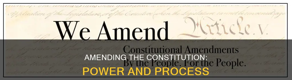 what does a constitutional amendment do