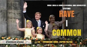 Constitutional and Absolutist Systems: Commonalities and Differences