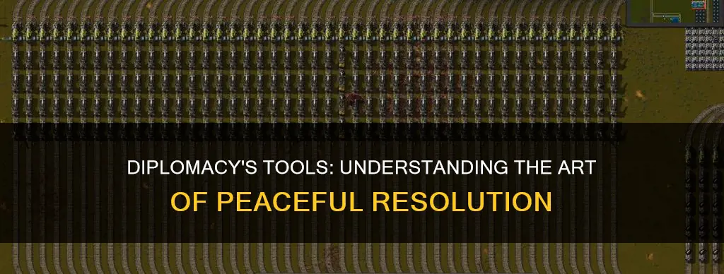 what does a tool of diplomacy mean