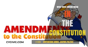 Amending the Constitution: Understanding the Process