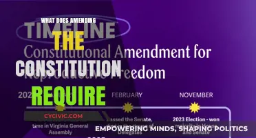 Amending the Constitution: A Complex Process