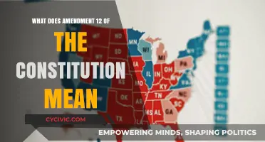 Understanding the Twelfth Amendment: Electoral College Changes