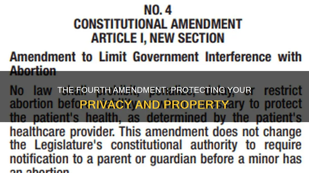 what does amendment iv of the constitution protect