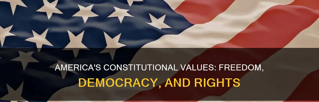 what does america stand for according to constitution