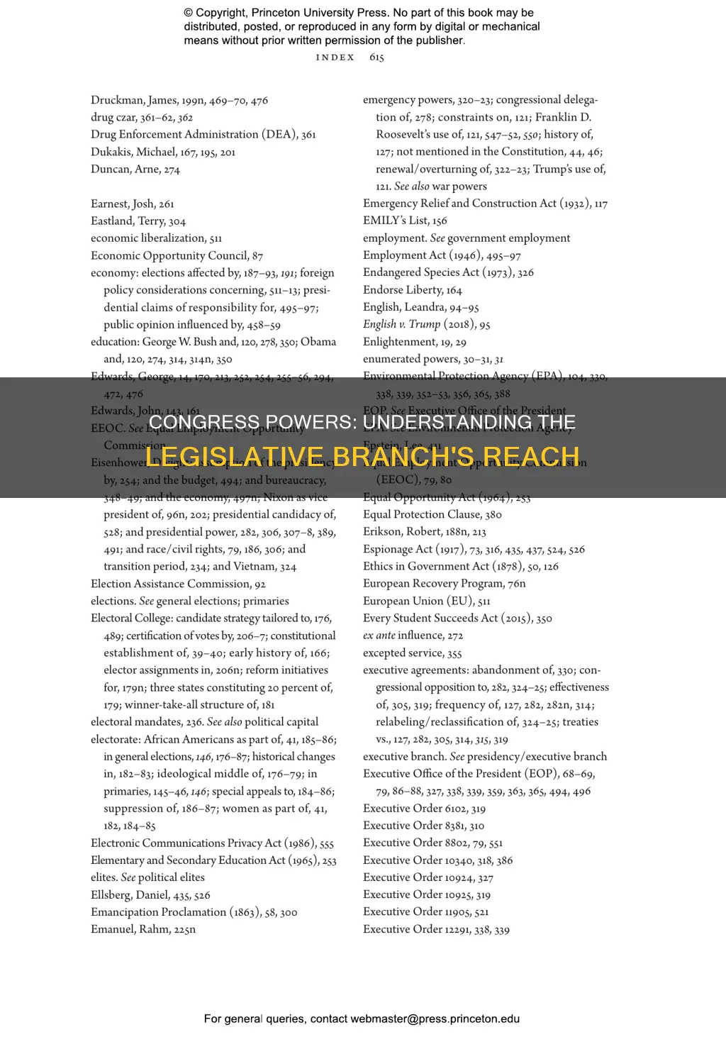 what does congress have the power to do