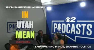 Utah's Constitutional Amendment A: What Does It Mean?